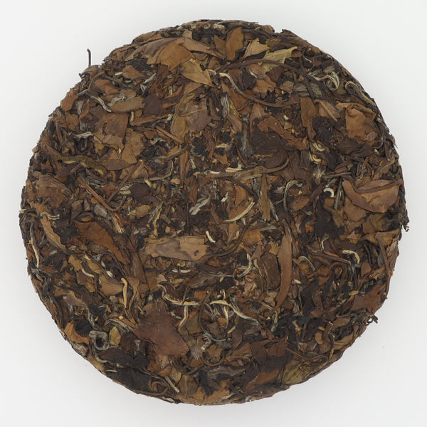 Loose Compress Old Bush Gong Mei Aged White Tea Cake(2015)