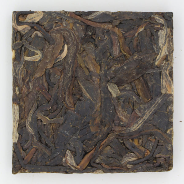 De Cha Silver Raw Pu'er Mini Tea Brick(2024)