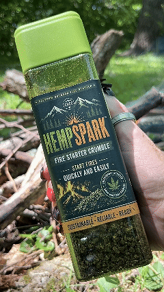 HEMPSPARK FIRE STARTER CRUMBLE